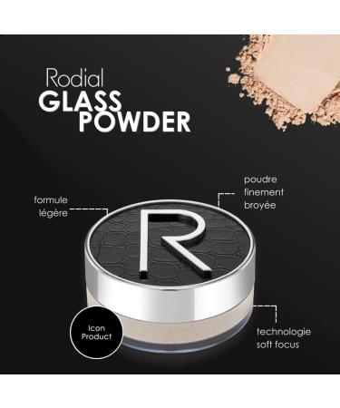 Rodial Glass Powder 18g - Poudre Libre Perfectrice de Peau Formule Cr meuse pour un clat de Luminosit Naturelle - Poudre Finition Fixante pour une Peau Impeccable 18 g (Lot de 1) - Buy Online on GoSupps.com