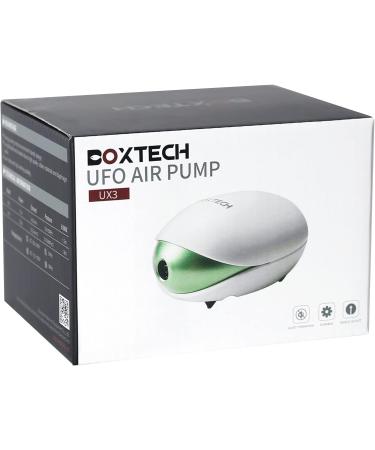 Buy Boxtech Aquarium Air Pump Kit - Bladder Stone Check Valve & Control Valve for 1-150L Aquariums - 1.7W Oxygen Pump - Buy Online on GoSupps.com