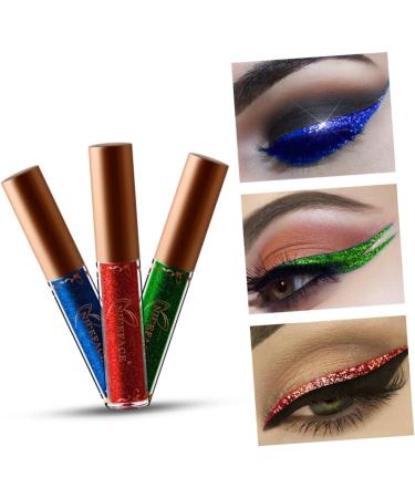 POPETPOP 2pcs Color Eyeliner Liquid Eyeshadow Glitter Women Eyeliner Eye Shadow Pearlescent Miss Set 1 count (Pack of 1) 08x2pcs - Buy Online on GoSupps.com