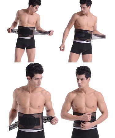 Buy Lumbar Support Belt for Men & Women - Lower Back Pain Relief Herniated Disc & Scoliosis Support - Large Size Workout Braces - Buy Online on GoSupps.com