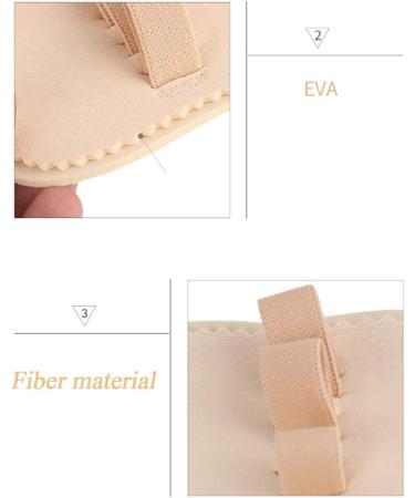 1 Pair Toe Straightener Hammer Toes Corrector with 2 Holes for Claw Toe Mallet Toe Contracted Toe and Cured Toe Hammer Toe Splint - Buy Online on GoSupps.com