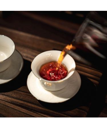 Th Puer Premium Th Vieux Menghai Arbre Bio Pu erh Chinois Yunnan 100g (1pc) - Buy Online on GoSupps.com