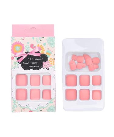Buy Sonew 24-Piece Short Square Faux Toenails - Matte Full Cover Nail Tips for Women & Girls - Perfect for International Shipping - Buy Online on GoSupps.com