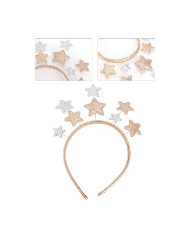 Frcolor Stars Hair Rifts Glitter Crown Headband - Party Costume Hair Bands for Birthdays Christmas & New Year - Kids Hair Accessories & Photo Props - Buy Online on GoSupps.com