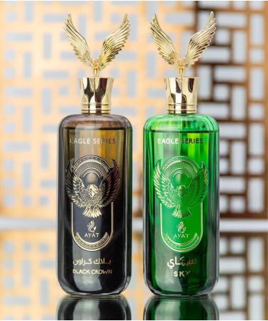 Eau de Parfum EAGLE SERIES 100ml EDP Orientale Arab - For Men and Women - Arabian Scent Made in Dubai Inspired by the Eagle The King Of Birds (Black Crown) - Buy Online on GoSupps.com