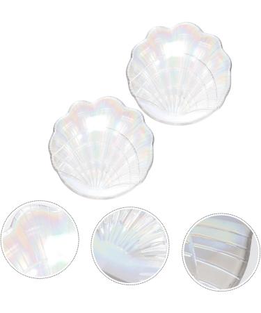 Didiseaon 2 Stks Manicure Makeup Kleurenpalet Nail Board Nail Art Plate Transparent - Buy Online on GoSupps.com