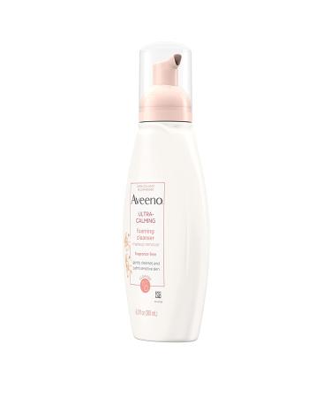 Aveeno Ultra-Calming Foaming Cleanser - Fragrance-Free 6 fl oz | Gentle Skin Care - Buy Online on GoSupps.com