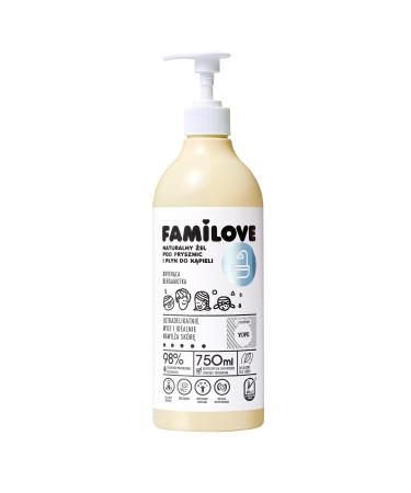 Yope YOPE FAMILOVE Shower Gel | 98% Natural Ingredients | Mild | Moisturizing | pH Neutral | 750 ml