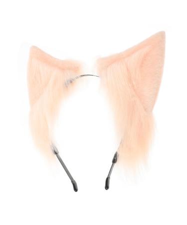 minkissy Headbands Hair Ties Cat Ears Headband Adults Cat Costume Accessories Cat Ears Head Wrap Cosplay Ears Ear Headband Cat Headband Cat Ear Headpiece The Cat Women's Fabric Animal