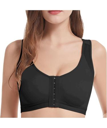2024 New O BH for Seniors - Front Closure Bras for Older Women (Black & White) - Sport Multi-Colored Size 4XL - Comfortable & Supportive - Buy Online on GoSupps.com
