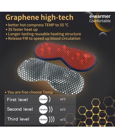 Ewarmer Cordless Heated Eye Mask for Stye Blepharitis Treatment - Relief for Dry Eyes, Chalazion, MGD - Warm Therapy with Flaxseed - Buy Online on GoSupps.com