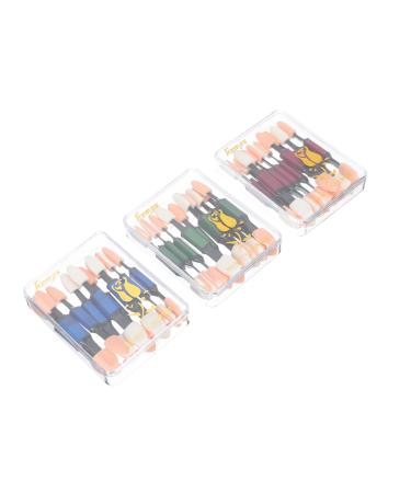 FOMIYES 30pcs Double Ended Eye Shadow Stick Makeup Woman Makeup Tools Disposable Makeup Stick