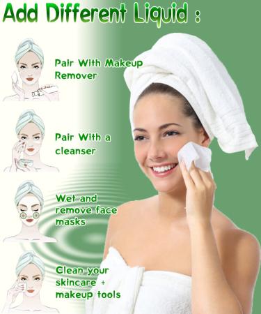 Fancyou Disposable Face Towel 500 Thicken Makeup Removing Wipes - Gentle Facial Tissue for Sensitive Skin - Flushable & Travel Friendly - Buy Online on GoSupps.com