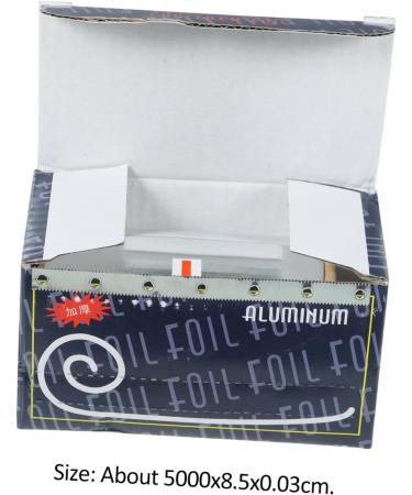 Ipetboom 1 Roll Hair Coloring Tool Hair at Home Hair Styling Tools Hair Dye Tools Nail Art Tin Foil Highlighting Hair Hair Coloring Tin Foil Salon Tin Foil Perm Paper Modeling - Buy Online on GoSupps.com