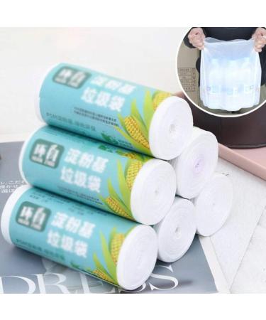 Trash Bags Biodegradable 6 Rolls Household Rubbish Bags Recycling Degradable Garbage Bags Compostable Bags - Buy Online on GoSupps.com