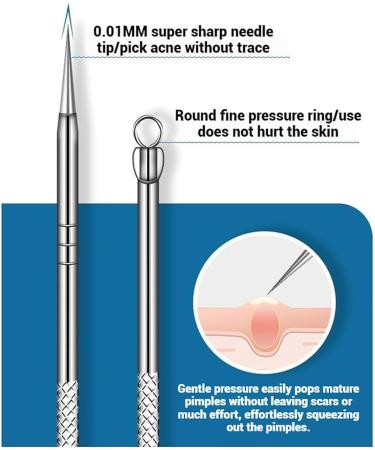 Usiveinborn Blackhead Remover 3/4/8Pcs Usiveinborn Tweezers Usiveinborn Stainless Stainless Steel Facial Blackhead Remover Tweezers Nose Face Blackhead Remover Tools with Packaging Box (3PCS) - Buy Online on GoSupps.com