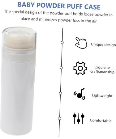ERINGOGO Bo te Poudre B b 2 Pi ces Portable Houppette Flacon de Stockage de Poudre L ger et R sistant Petit Format pour Voyage et Soin Peau D licate Couleur Couleur - Buy Online on GoSupps.com