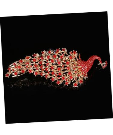 MAGICLULU Peacock Crown Hair Comb Bridal Peafowl Headpieces Bridal Hair Combs Rhinestone Hair Combs Wedding Peafowl Hair Combs Wedding Peafowl Headpieces Bridal Peafowl Hair Combs - Buy Online on GoSupps.com