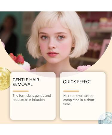 Hair Removal Cream Natural Skin Care Products Moisturizing and Soothing Hair Removal Cream For Upper Lip Chin Daily Use Summer Wedding Beach Gym Teens Brides Models - Buy Online on GoSupps.com