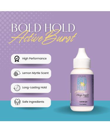 Bold Hold - Alonzo Arnold Edition - Strong Hold Glue for Wigs - Lemon Scent - Non Toxic - 1.3oz - Buy Online on GoSupps.com