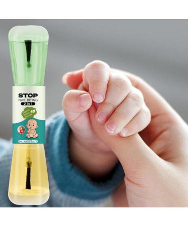 Anti-nail biting nail polish stop naail biting polish anti nail bitingg polish for kids stop nails bitingS polish and nail repair liquid for home school kindergarten dorm boys girls teens - Buy Online on GoSupps.com