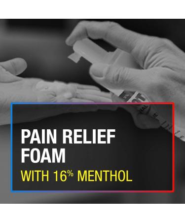 Icy Hot Original Pain Relief Menthol Foam 4 Fl Oz - Fast-Acting & Quick-Drying - Buy Online on GoSupps.com