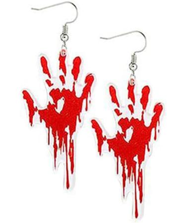 Feylie Halloween Earrings | Halloween-Themed Drop Earrings | Acrylic Ear Accessories for Spooky Celebrations - Buy Online on GoSupps.com