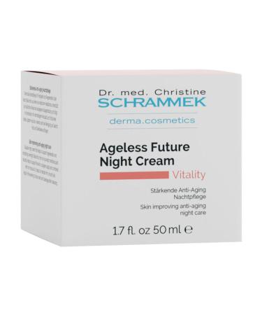 Ageless Future Night Cream (1.7 fl oz) - Skin Improving Anti-Aging Night Care Regenerating Night Cream - with Vitamin A - Skin Care - Dr. Schrammek - Buy Online on GoSupps.com