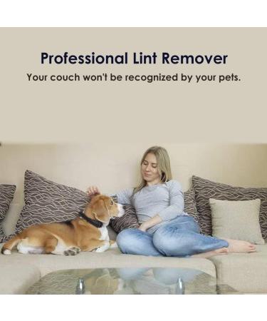 Portable Lint Remover Non-Damaging Pet Hair Cleaner & Clothes Fuzz Shaver for Rugs Couch and Furniture - Reusable Brown Carpet Scraper - Buy Online on GoSupps.com