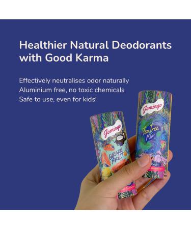 Certified Natural Aluminium Free Deodorant Stick For Women + Men Tea Tree Mint 1.76 Ounce - Buy Online on GoSupps.com