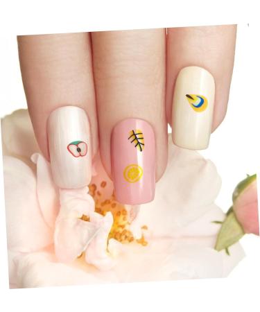 Healeved 4 Packs Nail Art Polymer Clay Appliques Embellishments DIY Nail Decoration Supplies Nail Decorations for Nail Art Craft Making Beads Fruit Nail Art Craft Manicure 3d Suite Resin 11X7cm Colorful - Buy Online on GoSupps.com