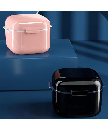 Portable Dental Prosthesis Box | False Teeth Container | Orthodontic Retainer & Denture Cleaning Solutions in Green - Buy Online on GoSupps.com