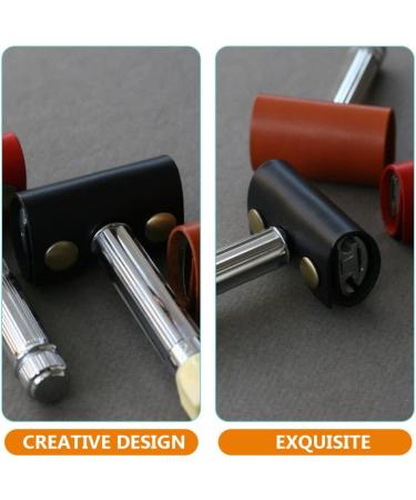 Zerodeko Men's Razor Set - Premium Leather Storage Pocket | Perfect for Smooth Shaving - Buy Online on GoSupps.com