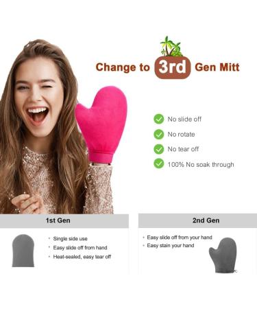 KELILO Self Tanning Mitt Self Tan Mitt Fake Tan Mitt Glove-Fake Tan Glove Tanning Gloves Fake Tan Applicator Velvet Tanning Mitt with Thumb Fake Tan Mitten - Buy Online on GoSupps.com