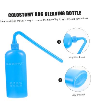 CliSpeed Stoma Cleaning Bottle | Safe Accessories for Colostomy Care | Bluish Blueriiot 18x7x4cm - Buy Online on GoSupps.com
