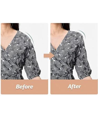 AKAMAS Women's Natural Anti-Slip Reusable Silicone Shoulder Pads - Transparent - Buy Online on GoSupps.com