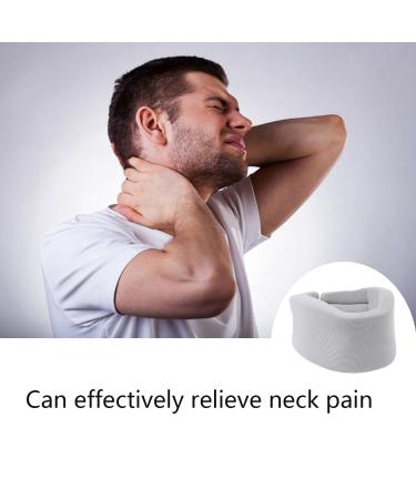 Suweiyuanshiyi Neck Brace Adjustable Neck Support Brace for Sleeping Stabilizes & Relieves Pressure in Spine for Women & Men(Grey) - Buy Online on GoSupps.com