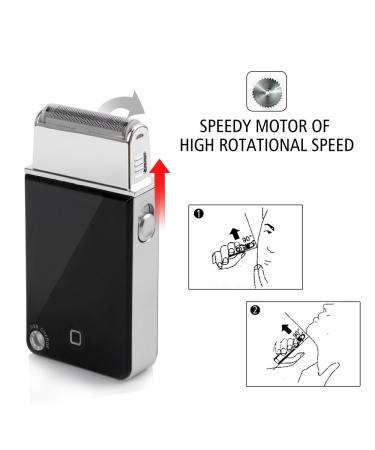 Buy Electric Shavers for Men - USB Rechargeable Washable Wet Dry Razor & Beard Trimmer - Buy Online on GoSupps.com