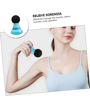 Buy Mini Electric Fascia Massage Device - Small Handheld Muscle Massager Blue | International Shipping Available - Buy Online on GoSupps.com
