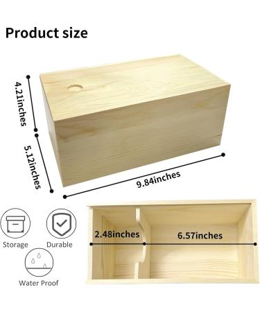 Yeebeny Sanitary Napkin Storage Container | Stylish Pad & Tampon Holder for Bathrooms | Organize Your Period Essentials - Buy Online on GoSupps.com