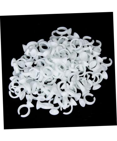 POPETPOP 100 Pairs Eyebrow Brush Eyelash Mascara LintFree Eye Pad Tool Eyeshadow Women Eyelids Glue Holder Tools for Women Cosmetics Artificial Sticker Ms - Buy Online on GoSupps.com