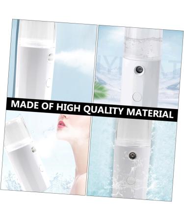SOESFOUFU 1pc Hydrating Instrument Facial Mister Face Steamer Cool Mist Sprayer Mini Mister Electric Abs White - Buy Online on GoSupps.com
