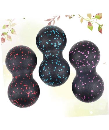 Frcolor 3ST Peanut Massage Ball Loops - Neck & Shoulder Roller | Yoga Foot Sole Massage Ball for Optimal Relief - Buy Online on GoSupps.com