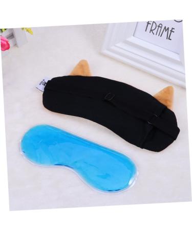 Fomiyes Cooling Eye Mask - Cartoon Design | Yoga Eye Pillow & Eye Compress | Dual Purpose Sleep Mask - Buy Online on GoSupps.com