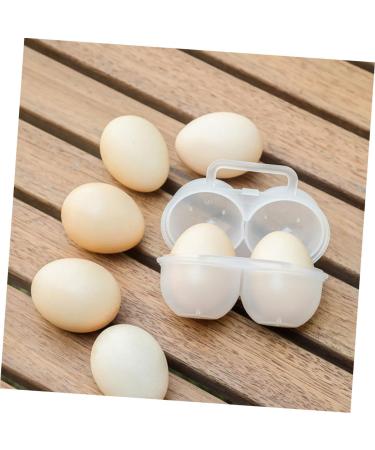 Abaodam 2pcs Portable Egg Box Fridge Containers Hiking Egg Case Egg Carriers Camping Anti-Fall Storage Box - Buy Online on GoSupps.com