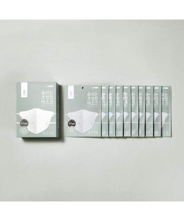 SOOM LAB Hyper Purifying Disposable Face Mask - Pack of 10 (White) - Buy Online on GoSupps.com