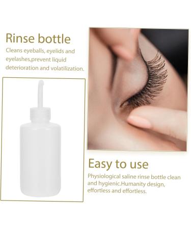  Angoily Angoily Set of 4 Eyelash Extension Cleaning Bottles Eye Wash Water Bottle for Salons ABS Transplant Supplies 250ml - Buy Online on GoSupps.com