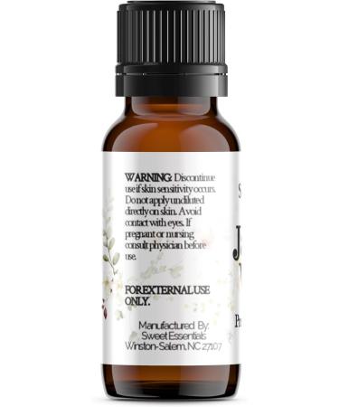 Jasmine Vanilla 10ml (0.35fl oz) Premium Fragrance Oil Aromatherapy Diffuser Crafts Soap Home Scents Bath & Body DIY Parfum and Much More. Versatile & Long-Lasting by Sweet Essentials - Buy Online on GoSupps.com