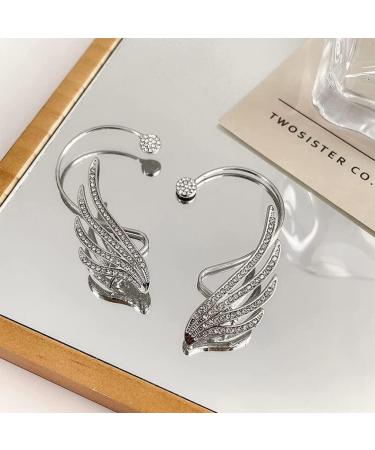 2Pairs Acupressure Slimming Angel Earrings ShinySlim AcupressureSlimming Angel Earrings Acupressure Earrings Non Pierced Ears Earrings for Weight Loss - Buy Online on GoSupps.com