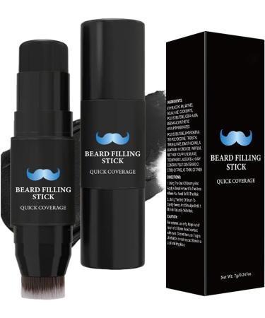 Beard filler stick beard filler for men Filling stick and brush 7g sweatresistant longlasting tint waterproof longlasting natural finish - Buy Online on GoSupps.com
